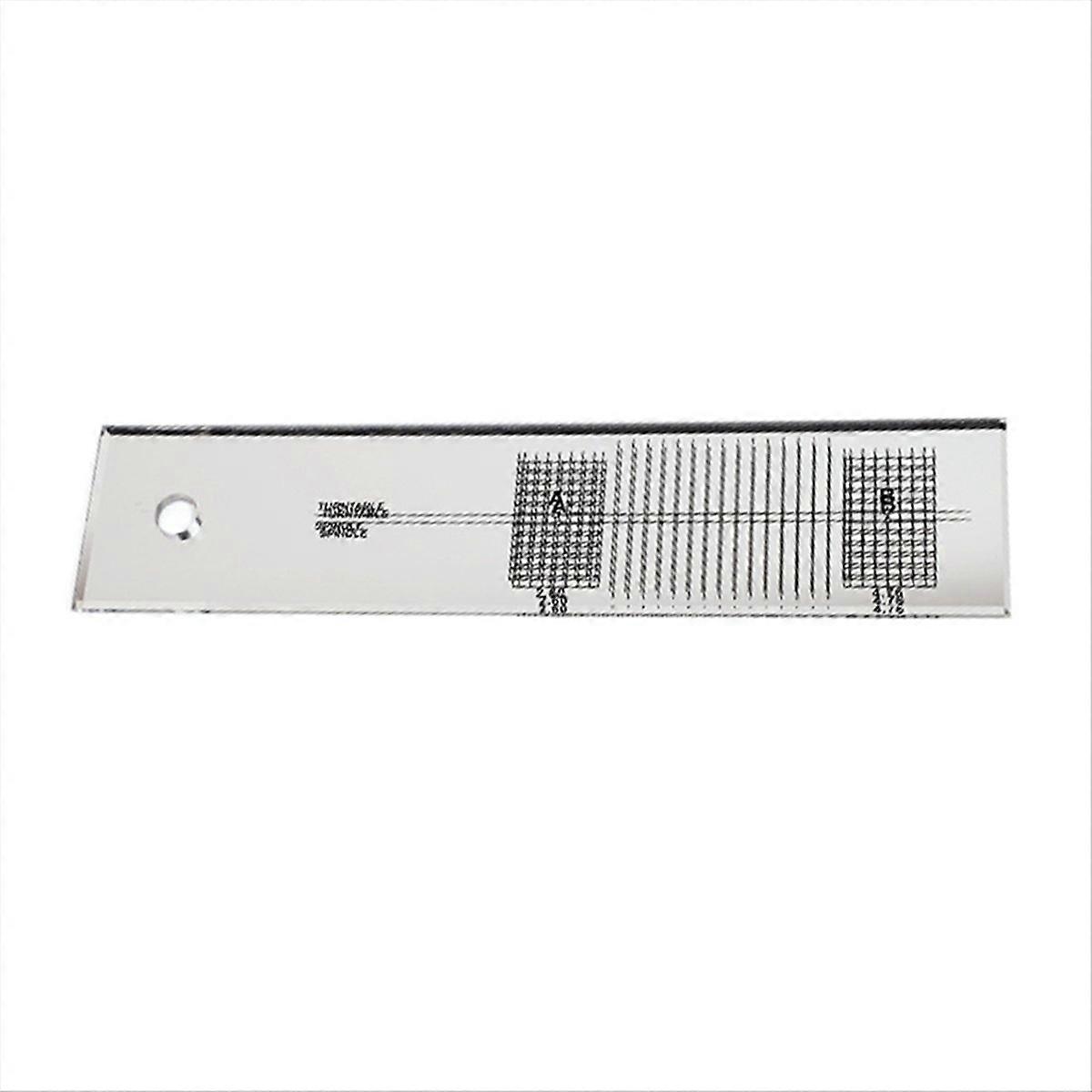 Turntable Alignment Protractor Tool