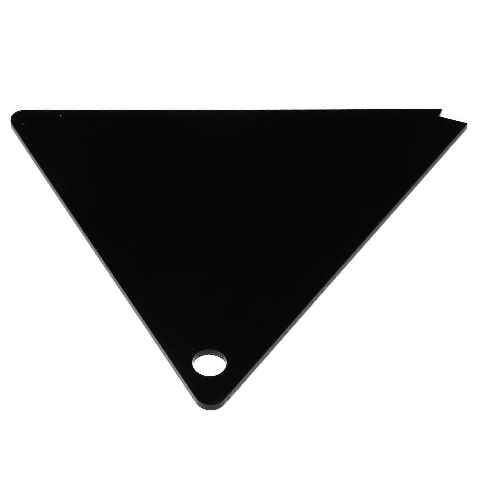 Snowboard Wax Acrylic Triangle for Cleaning 4Pcs Set