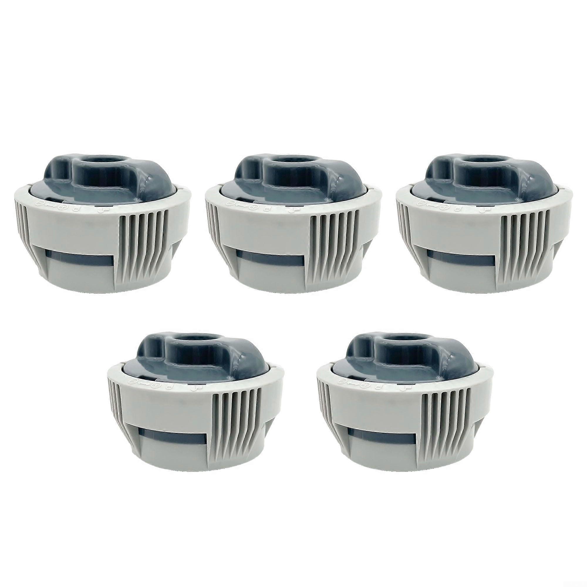 5pcs Floating Pool Chlorinator for LayZSpa and Pool, Consistent Chlorine Release