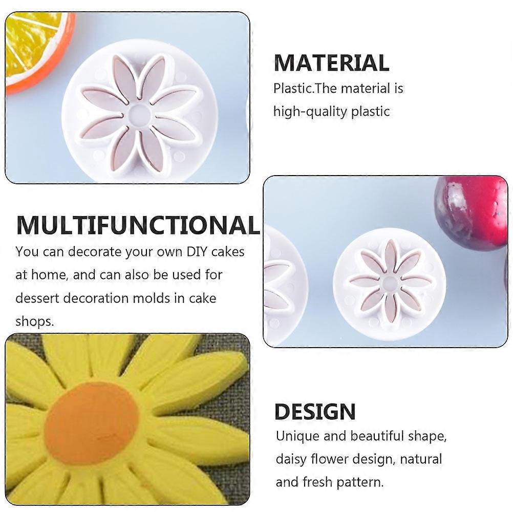 Spring Pressed Biscuit Mold for Baking Including 16Pcs Plastic Cake Molds