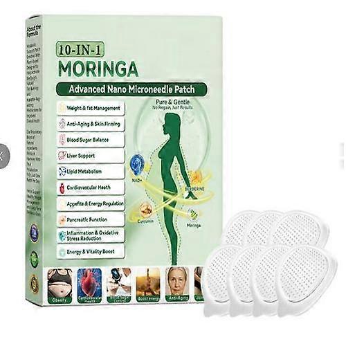 10-IN-1 MORINGA Advanced Nano Microneedle Patch