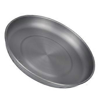 Aluminium Alloy Food Plate for Outdoor Use 2Pcs Durable Picnic Serving Dish