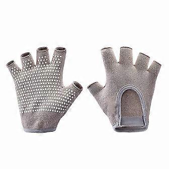 Half Finger Anti-slip Gloves for Yoga, Fitness, Cycling, Pilates, and Outdoor Sports Activities
