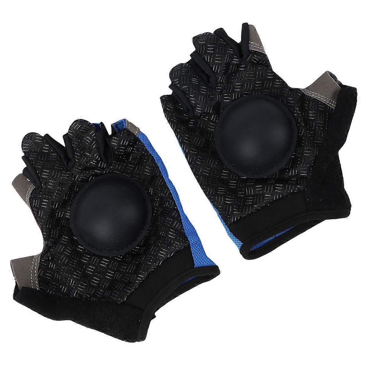 Basketball Trainer Controlling Gloves for 1Pair Blue Use