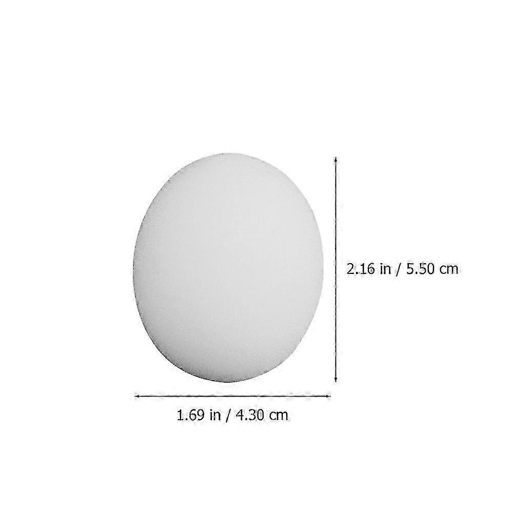 Sponge Eggs Multi-Purpose Sponge Eggs for Playing 10Pcs White Party Props