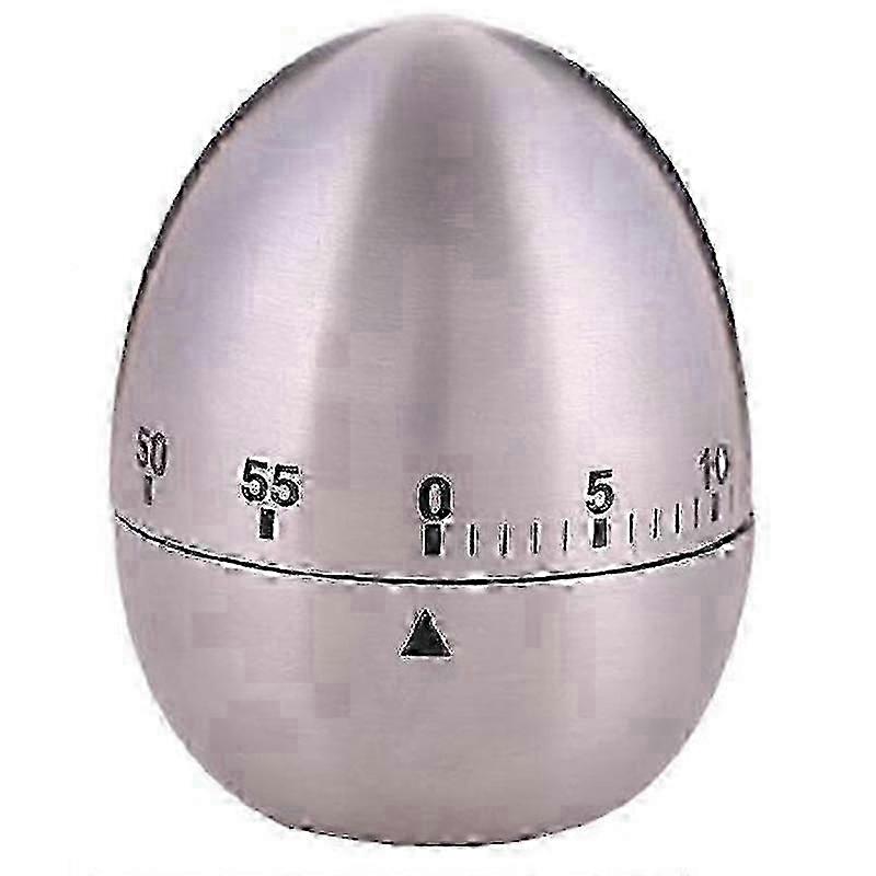 Cute Mechanical Kitchen Egg Timer with 60-Minute Countdown for Baking and Cooking