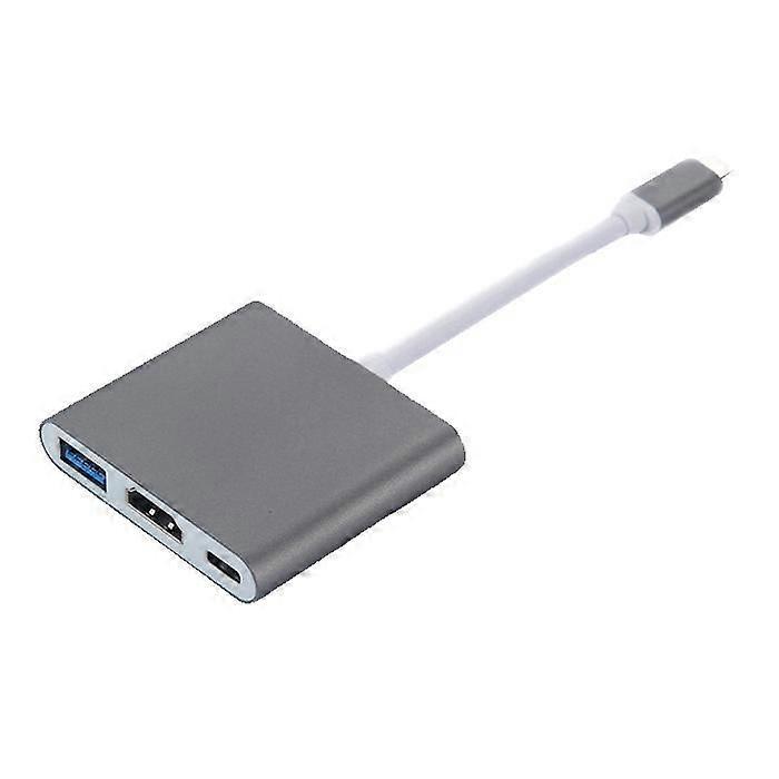INF Multiport USB-C to USB (PD), USB-C, compatible with HDMI 4K Adapter