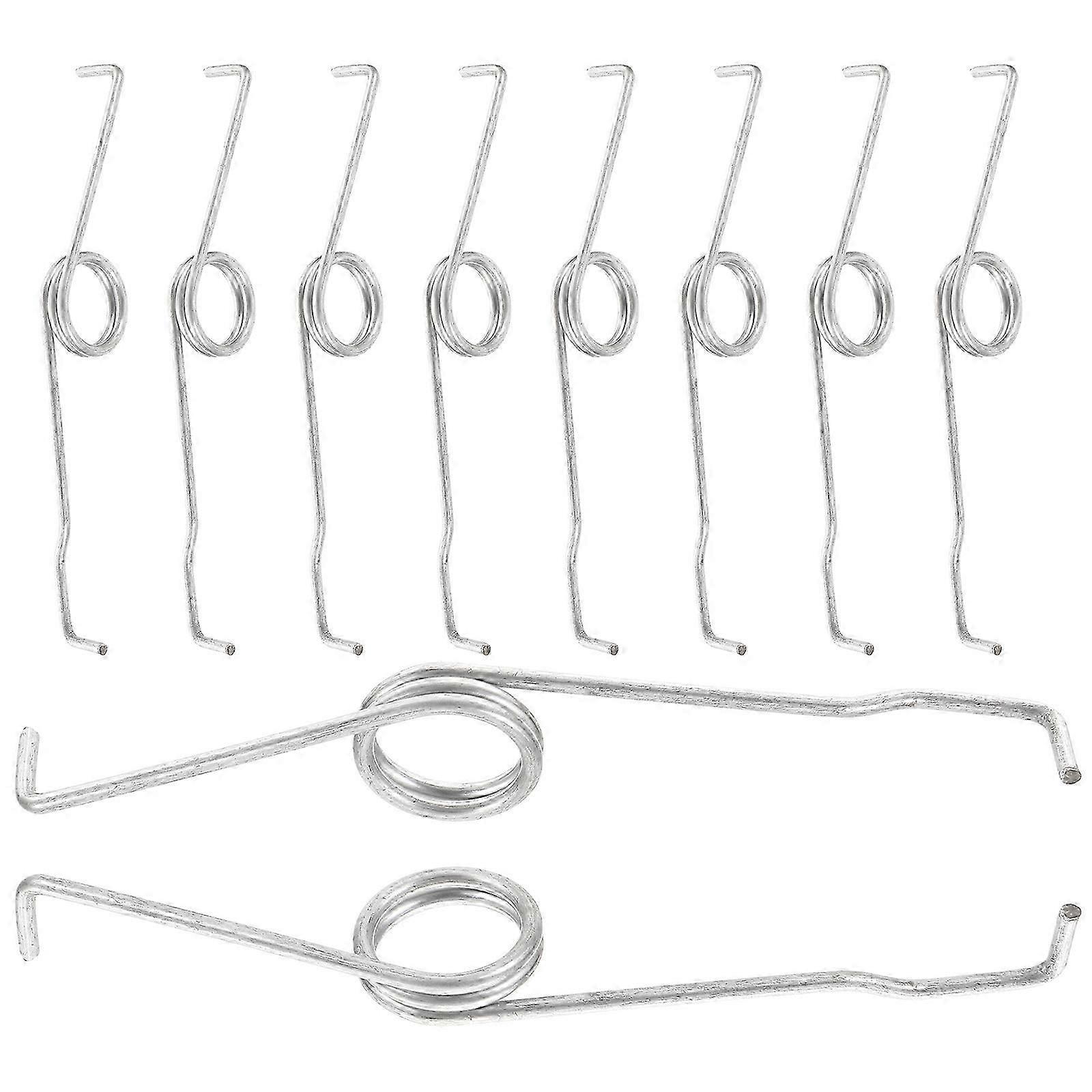 Steel Pruner Spring Replacement for Pruning Shears with 40Pcs Silver Set
