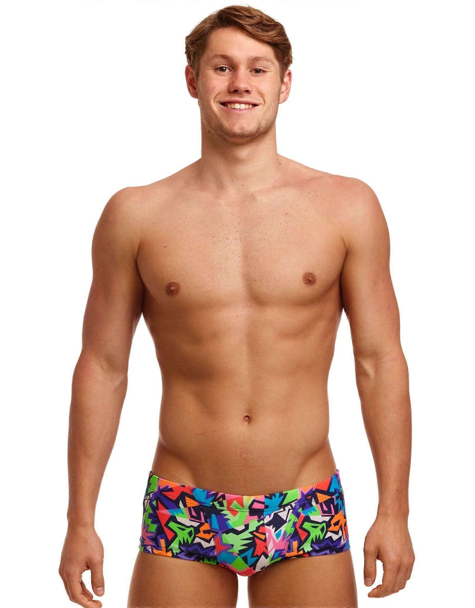 Funky Trunks Sharp Edges Classic Swim Trunks
