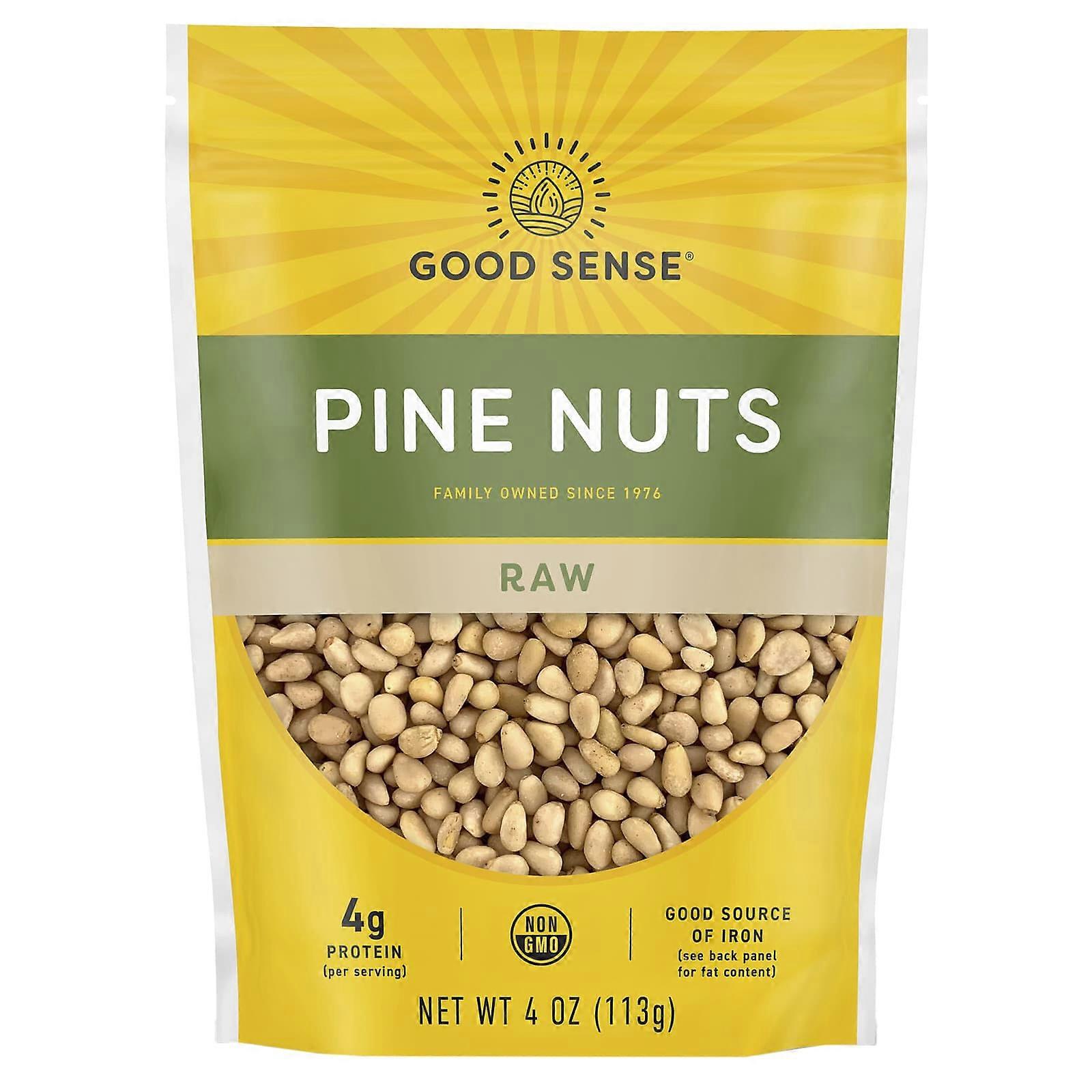 Good Sense, Pine Nuts, Raw, 4 oz (113 g), 2-Pack