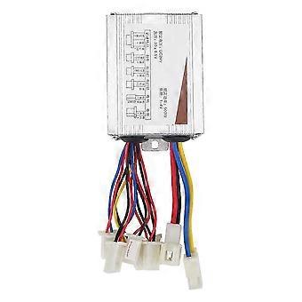 Motor de controlador cepillado de scooter eléctrico de 500 W + empuñadura giratoria del acelerador para bicicleta eléctrica Bicy