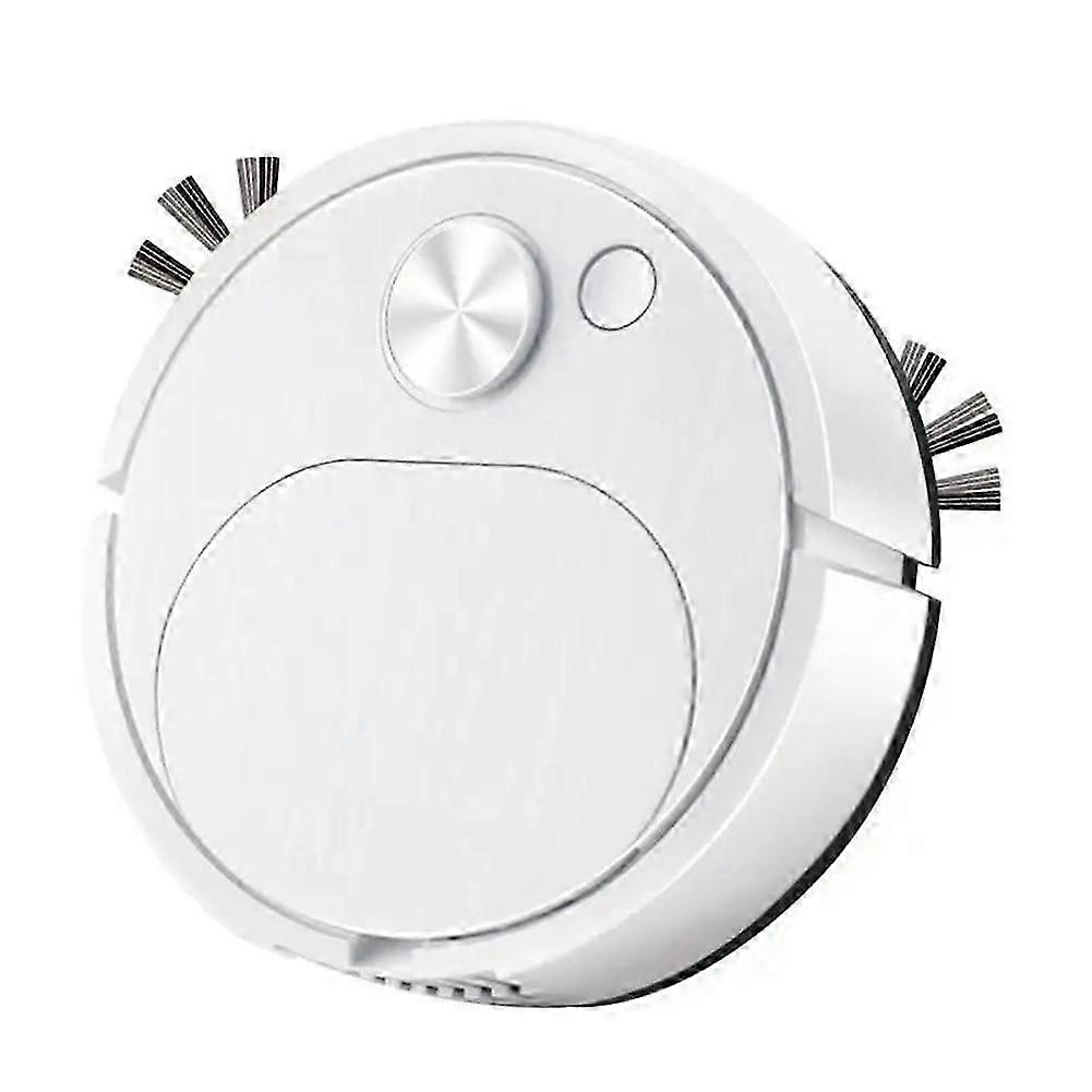 Compact Robot Vacuum Cleaner with USB Charging Capability