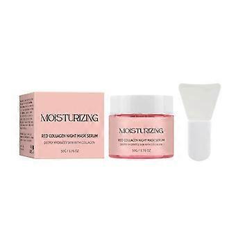 50g Collagen Night Mask Cream, Moisturizing Sleeping Mask for Skin Repair and Hydration