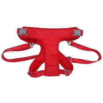 Dog Lift Harness Adjustable Safe Recovery Aid Puppy Front Leg Support Sling for Old Disabled Injured Pet M