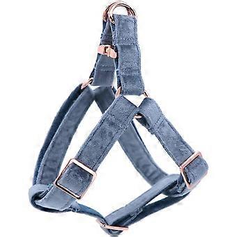 Dog Halter Harness, Velvet Dog Harness, No Pull Dog Halter Harness, Adjustable Heavy Duty Dog Harness for Small Medium Large Dogs