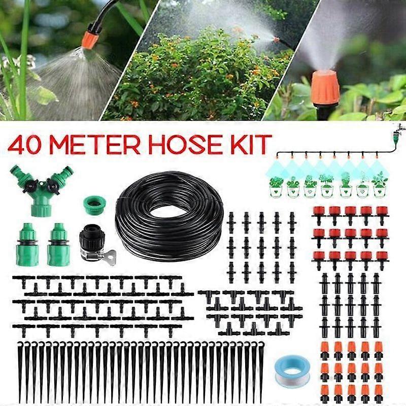 40M Automatic Irrigation Garden Watering Kits Micro Drip System