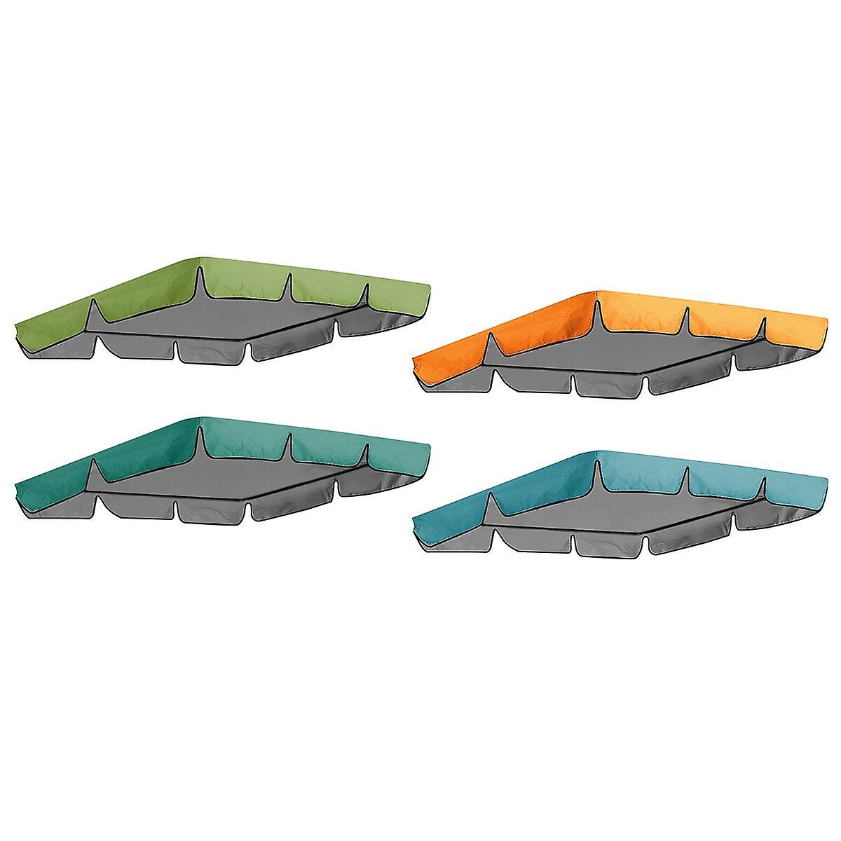 142 * 120 * 18 سنتيمتر مقعدين سوينغ السقف مظلة الظل مقاوم للغبار مقاوم للماء للفناء في الهواء الطلق