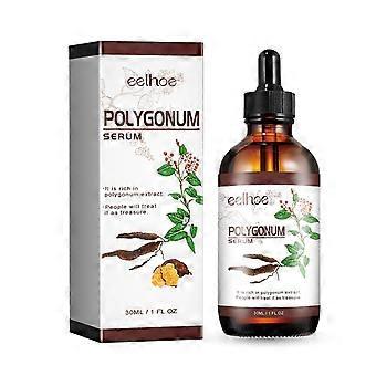 1-3x Polygonum Multiflorum Extract Nourishes Hair Roots, Thickens Hair, Reduces Dryness, Smooths Hair, Covers Gray Hair, And Moisturizes-A