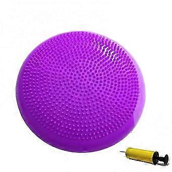 Aufgeblasene Stabilität Yoga Wobble Kissen Übung Fitness Balance Disc Wiggle Sitz Yoga Massage Ball Sport Fitness Massage Pad