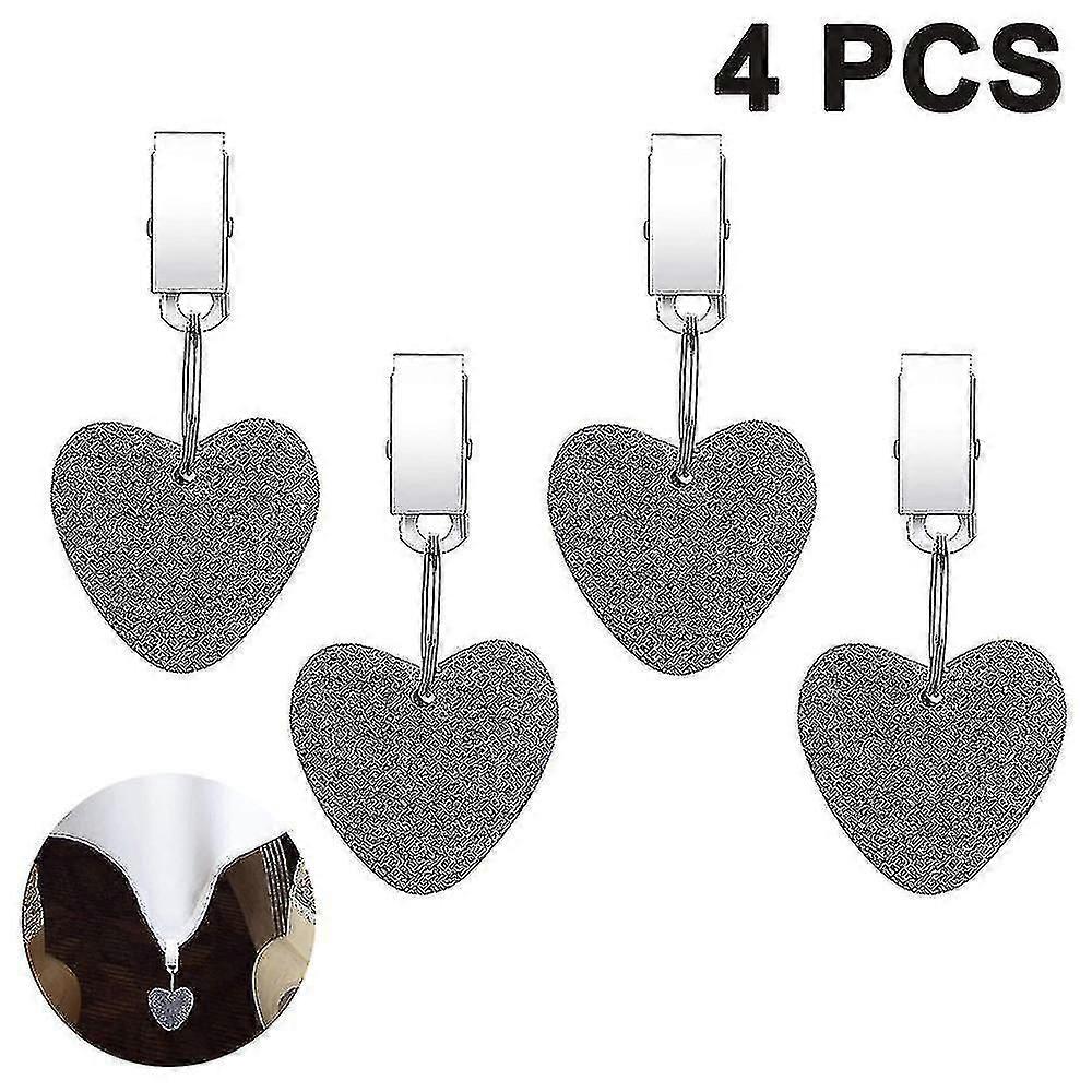 Tablecloth Weights With Clips, 4pcs