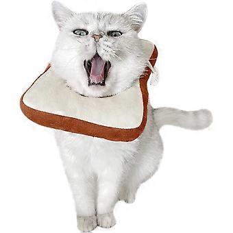 Adjustable Cat Recovery Collar, Cute Neck Cone After Surgery, Wound Healing Protective Cone Surgery Recovery Elizabethan Collars, Soft Edge for Kitten