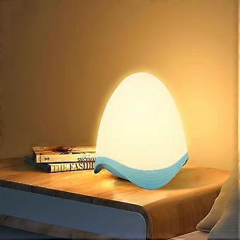 Dww-Lmpara de mesita de noche, 7 coloures regulables, lampara porttil para nios, LED recargable, regalo para nios, dormitorio, saln y camping