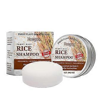 Shampoo Nutritivo Anti-Queda de Cabelo - Cuidado Diário do Couro Cabeludo com Extratos de Arroz e Alecrim, 30g