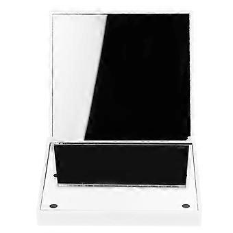 Handheld LED Makeup Mirror Foldable Cosmetic Mirror for Makeup Use Mini