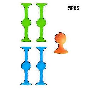 5/9/22pcs Pop Darts Game Sucker Darts Trickshot Stickit Set Popdarts Indoor Outdoor Stress Reliver Toy Sucker Darts Throwing Game Sticky Pop Table T