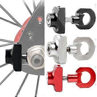 Chain Adjuster Tensioner Fastener Bolt for Bike Silver Fixie Kit