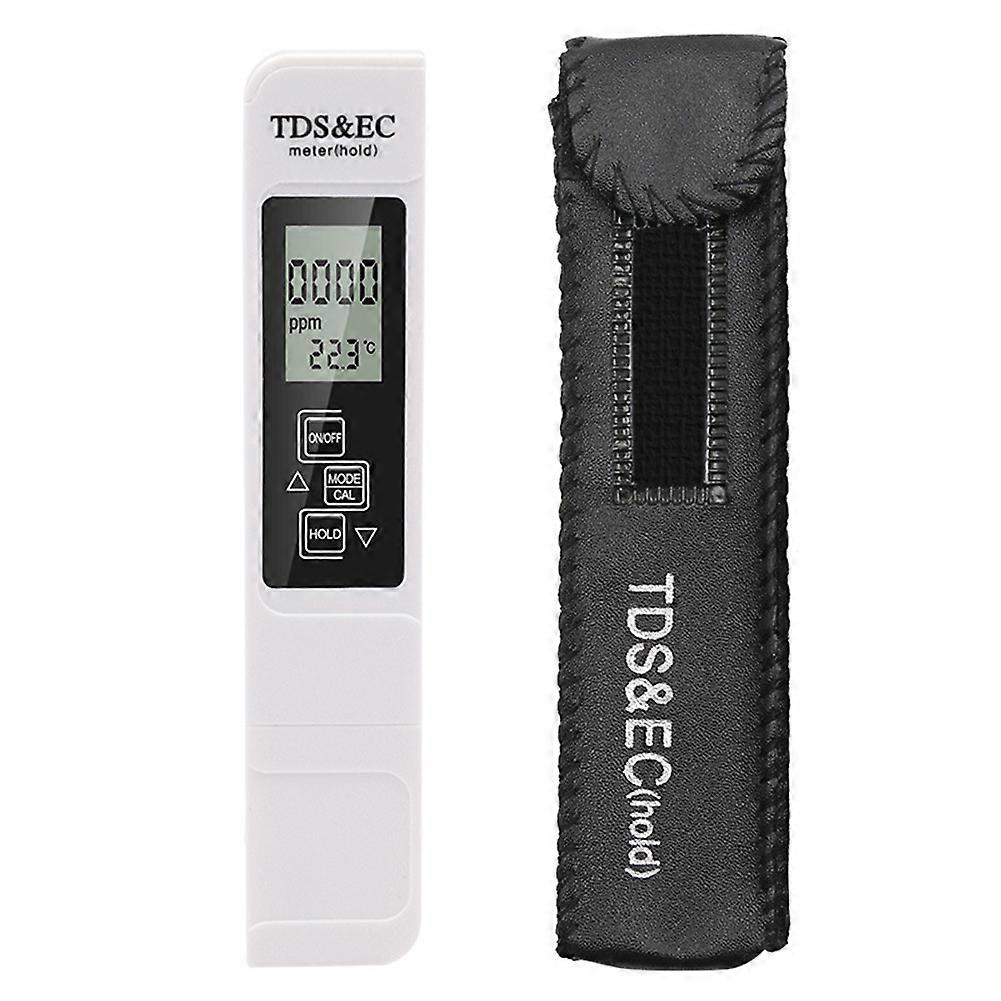 Handheld Water Testing Pen EC Meter & Temperature Meter for Fish Tank