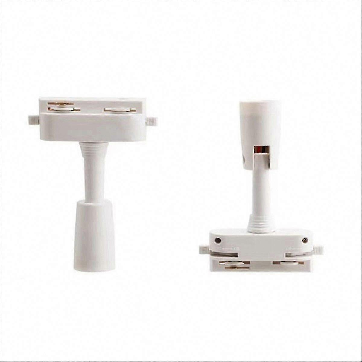 Adjustable Mini Track Light Black White Single Phase Bulb CUO