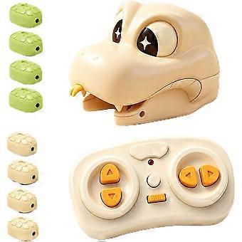 Remote Control Magnetic Snake Game Toy Interactive - Cream Color