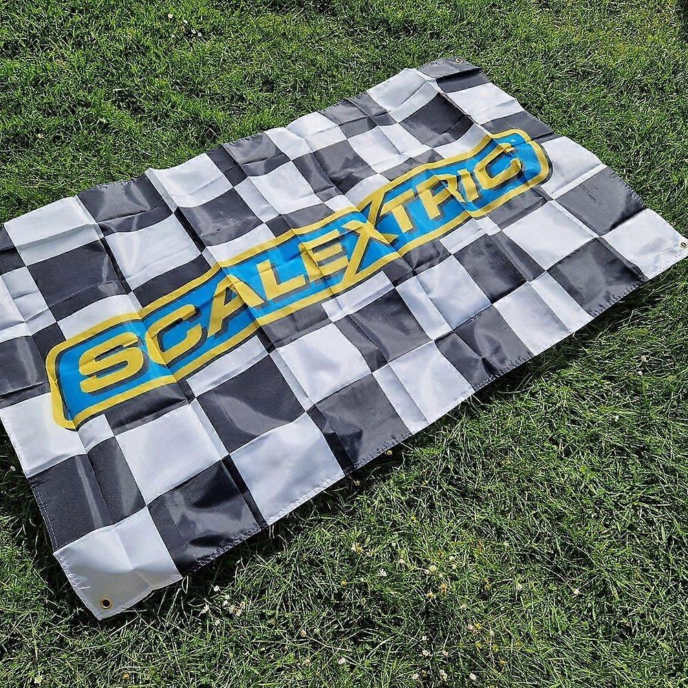Scalextric Flaggen-Rennbahn Mancave HDF151