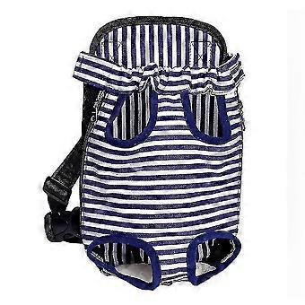 Mesh Dog Carriers Bag Udendørs Rejse Rygsæk Åndbar Bærbar Kæledyr Hundebærer Til Hunde Katte