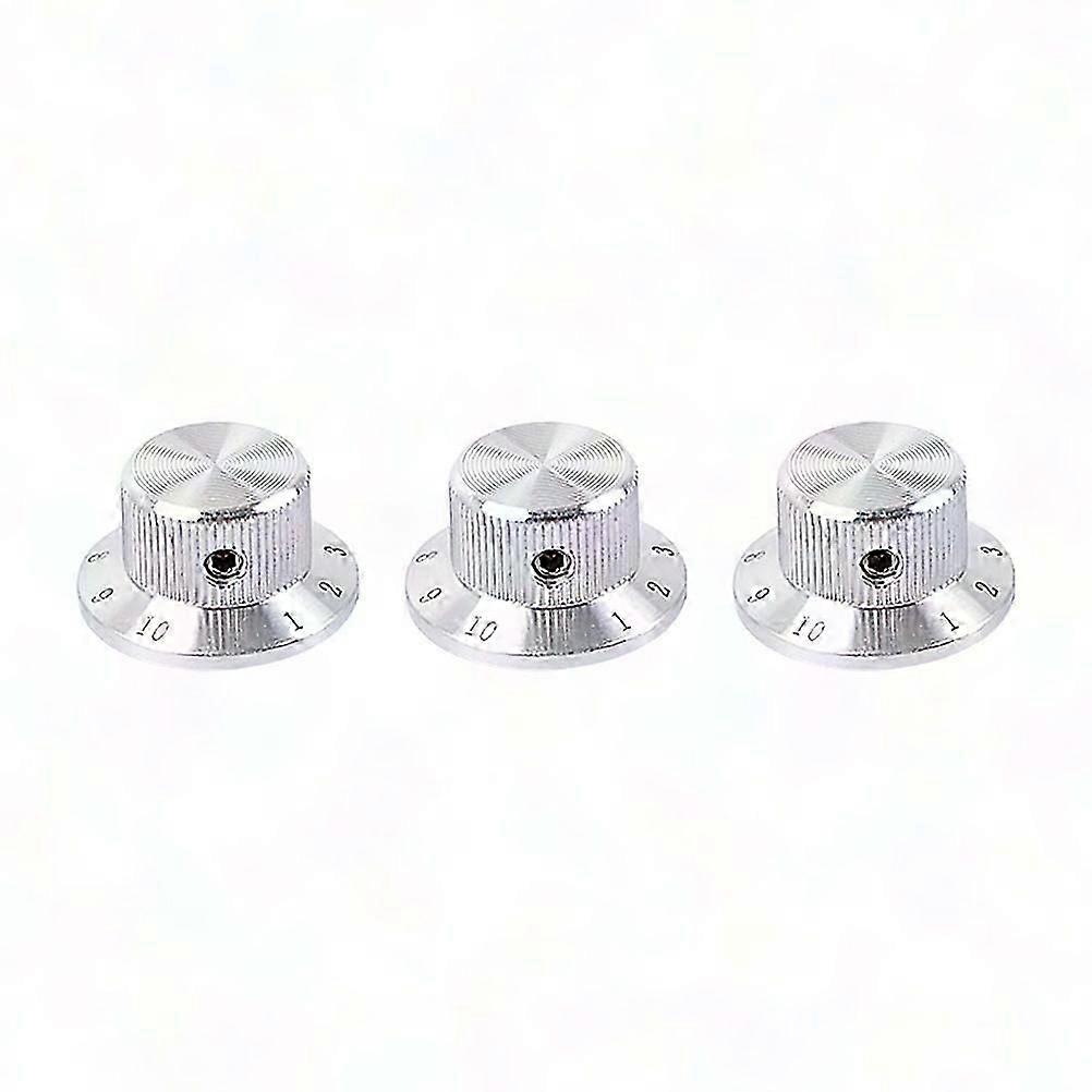 3 Pack for Musicians Electric Guitar Volume & Tone Control Knobs