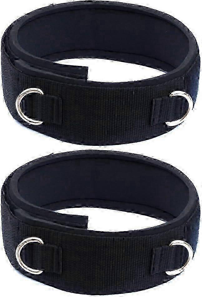 Neoprene-Padded Thigh Straps For Strength Work
