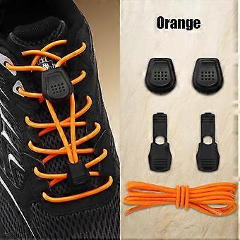 No Tie Shoelace Buckle Lazy Elastic Cord Lock Clip Quick Release Shoe Lace Fastener for Sneakers Running Hiking Boots Kids Adult