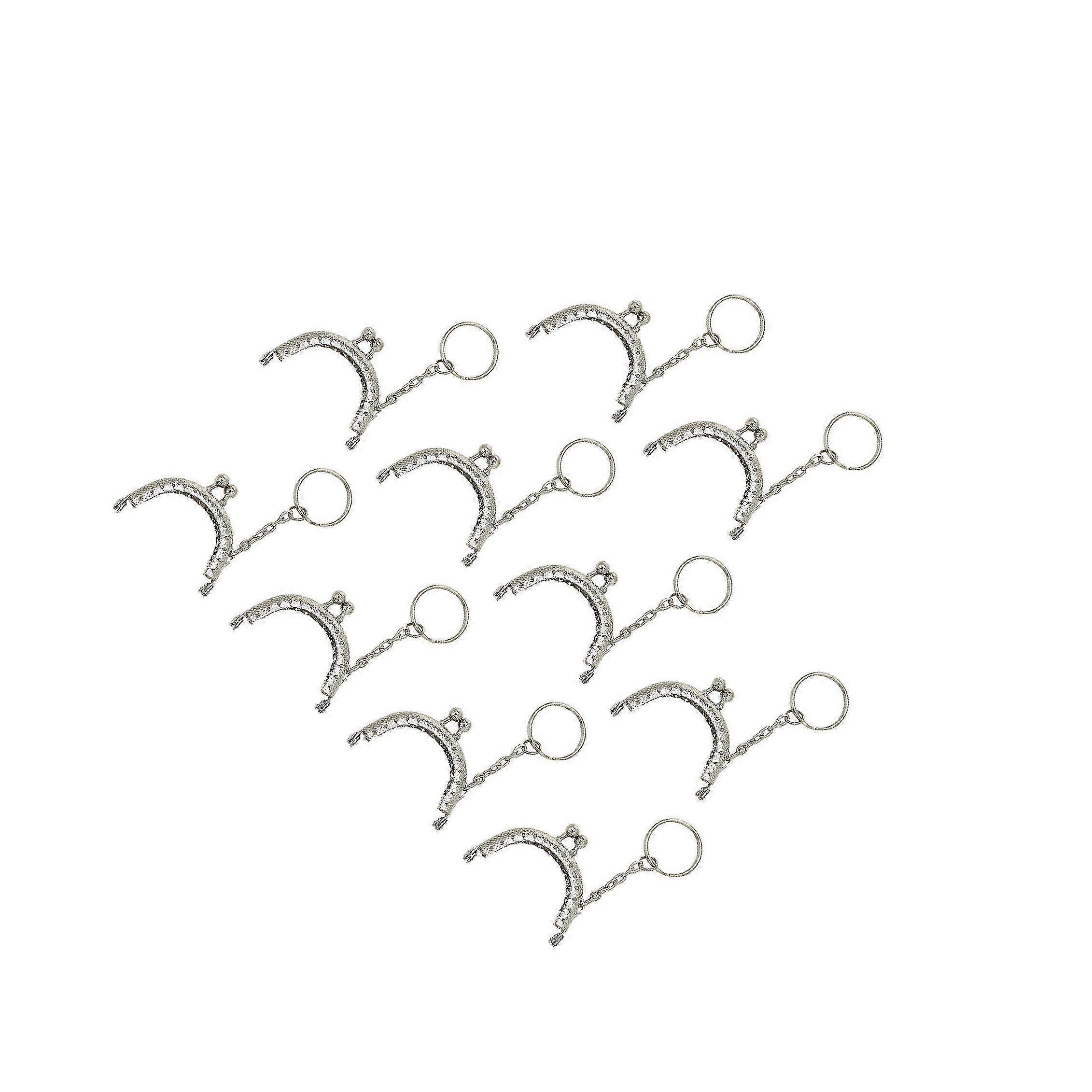 Sturdy Iron Purse Frame with Key Ring