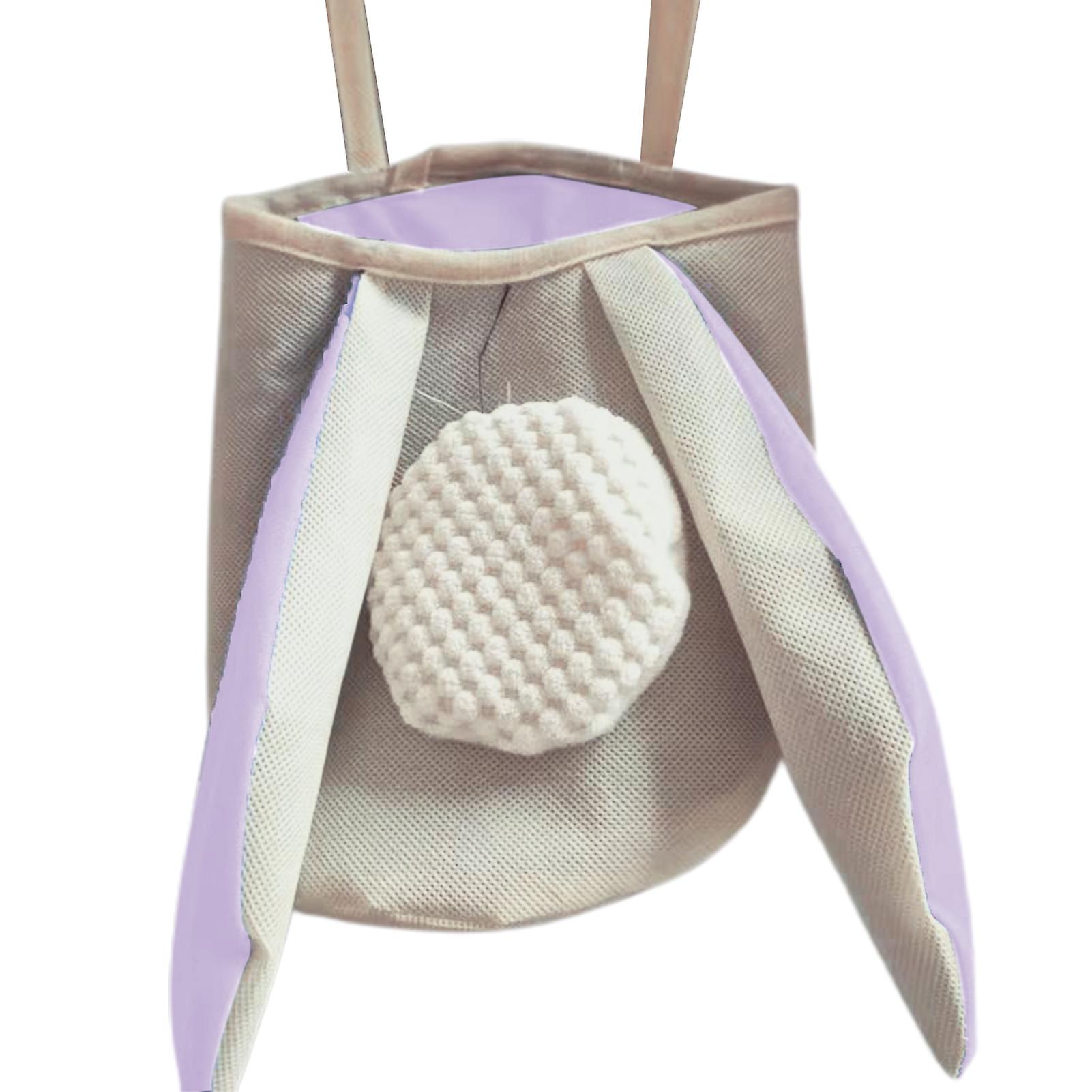 Easter Bunny Basket Bag Reusable For Bedroom