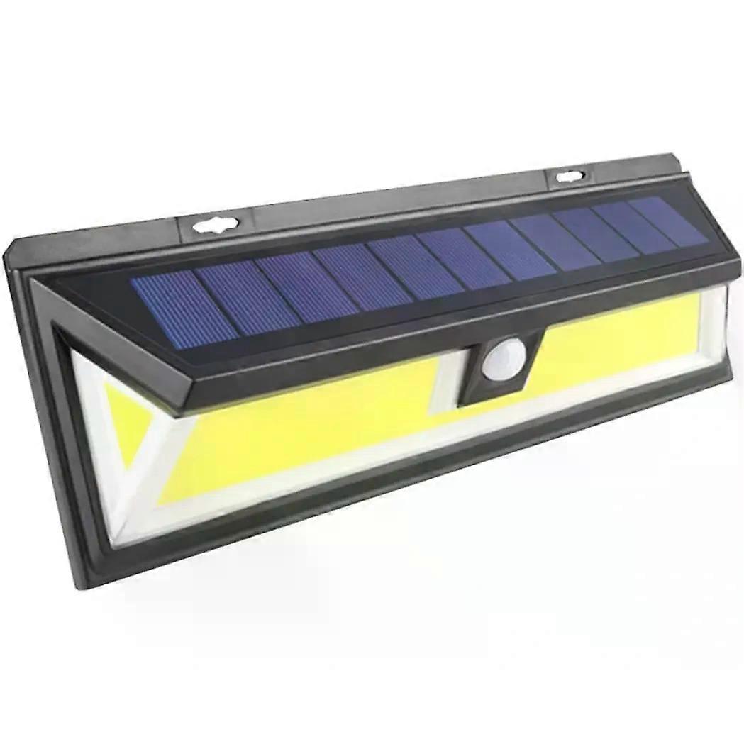 Wall Lamp 180 Cob Sensor Light Outdoor Black Abs