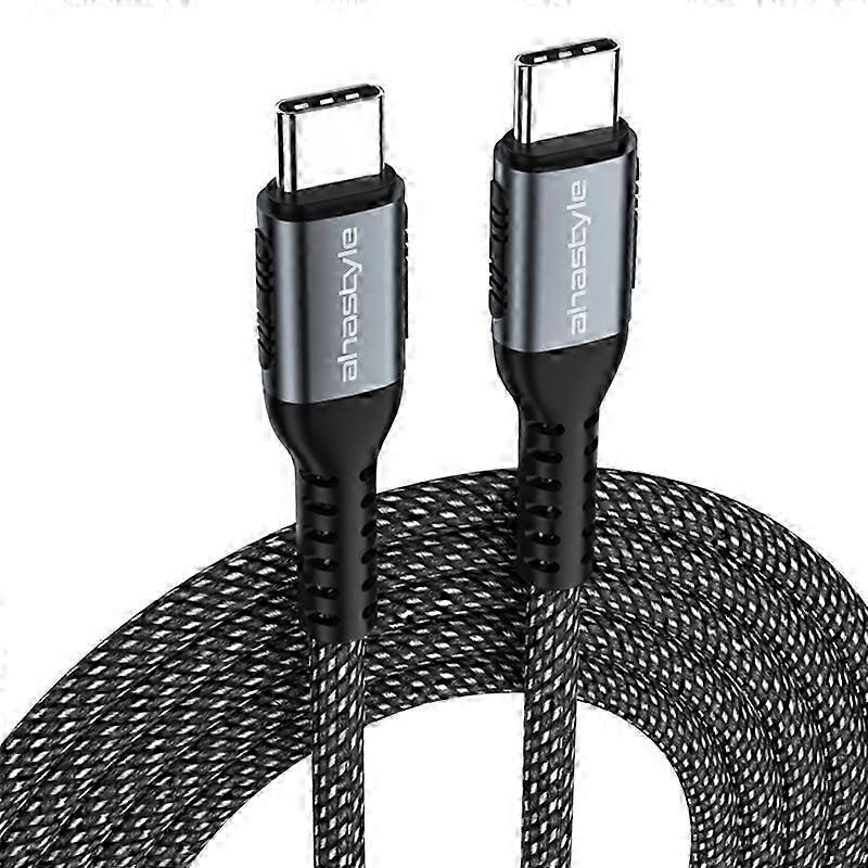 Fast-Charging Nylon Braided Type-C Cable