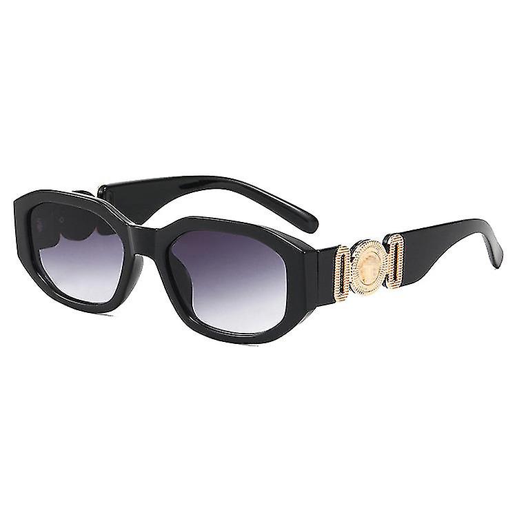 نظارات شمسية صغيرة فريدة من نوعها شخصية الموضة ميدوسا رئيس خمر مربع حملق النظارات الشمسية- yvan