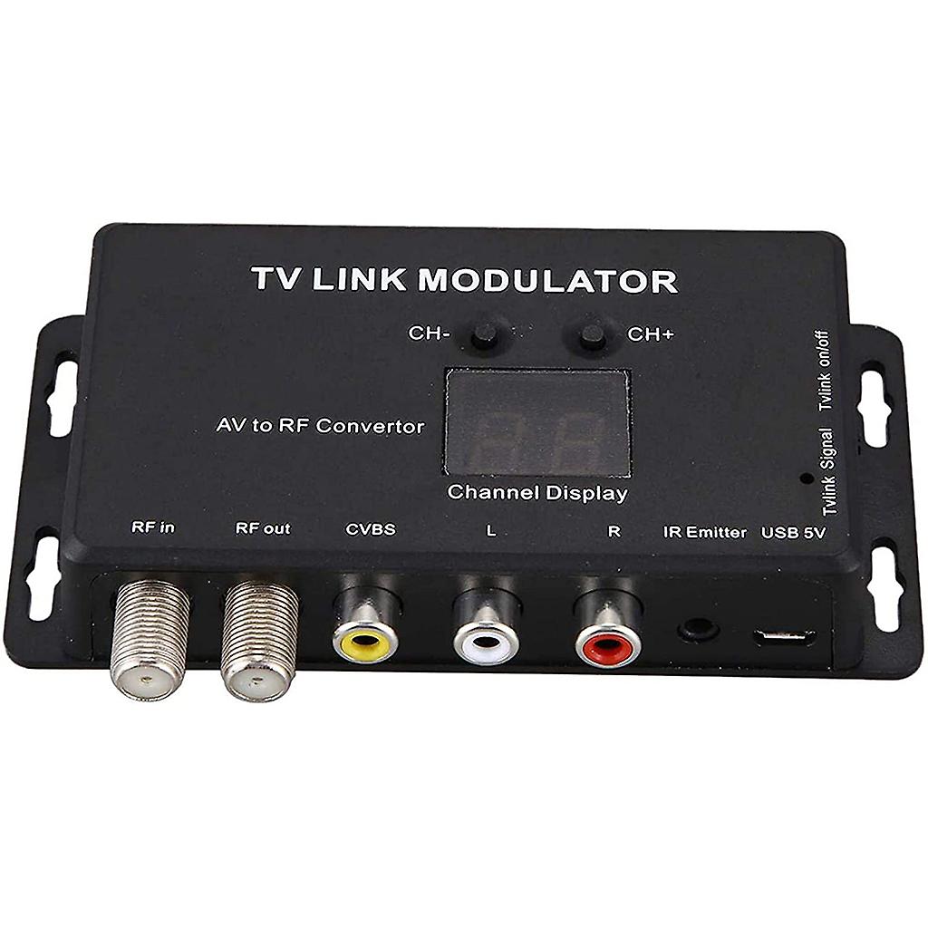 TM70 UHF TV LINK Professional Converter IR Extender with Channel Display