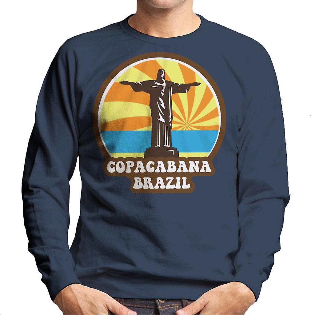 Copacabana Brazylia 70s stylu męska Bluza