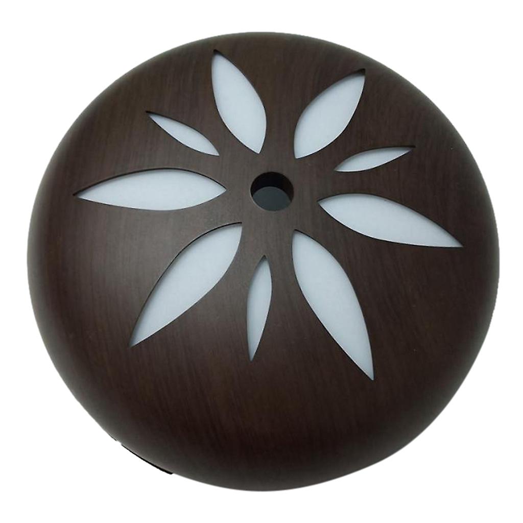 Au Plug RC Wood Grain Quiet 24V Electric LED 7Color Fragrance Diffuser 500ml