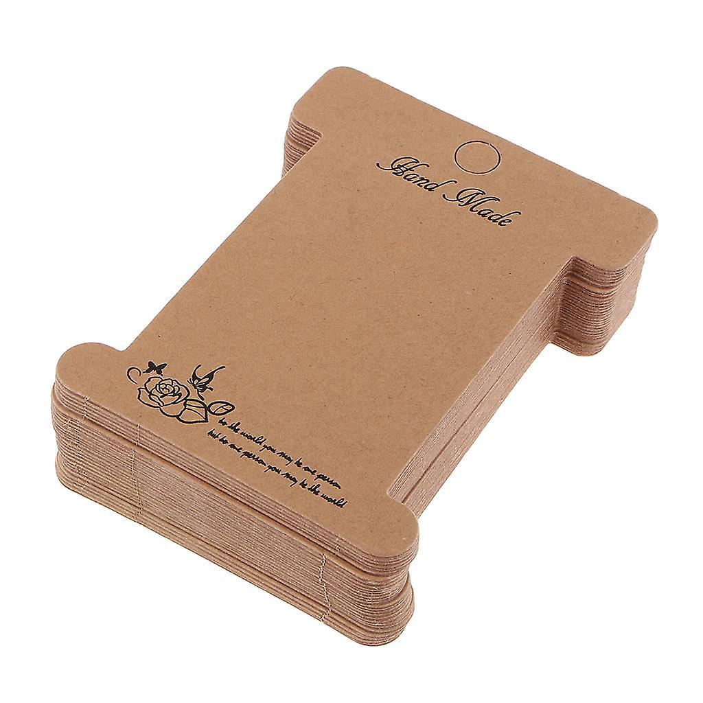 30 Pieces Floss Bobbin Card Cross Stitch Thread Storage Tools I Shape