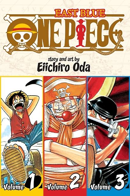 One Piece Omnibus Edition Vol. 1 by Eiichiro Oda Paperback Book