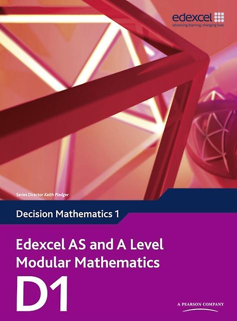 Edexcel As And A Level Modular Mathematics Decision Mathematics 1 D1 by Susie Jameson Paperback Book