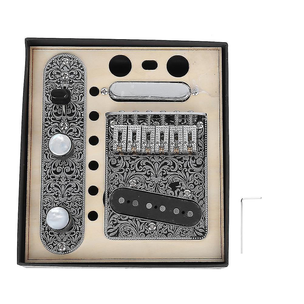 Bridge Neck Pickup Set Electric Guitar Accessory Alnico 5 Magnets For Tl Control Board